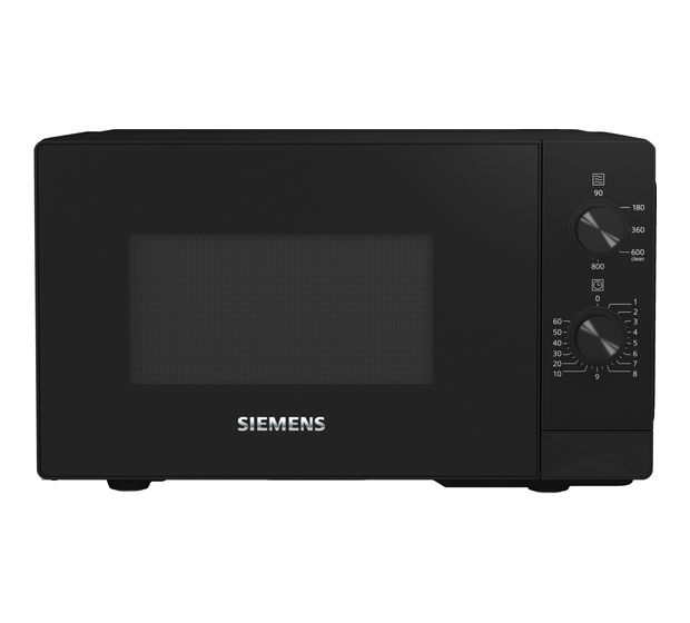 Siemens iQ300 FF020LMB2 Freistehende Mikrowelle 800 W Größe: klein 5 Stufen  (Schwarz) f&uuml;r 125,99 Euro