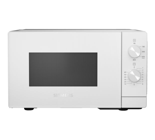 Siemens iQ300 FF020LMW0 Freistehende Mikrowelle 800 W Größe: klein 5 Stufen  (Weiß) f&uuml;r 125,99 Euro