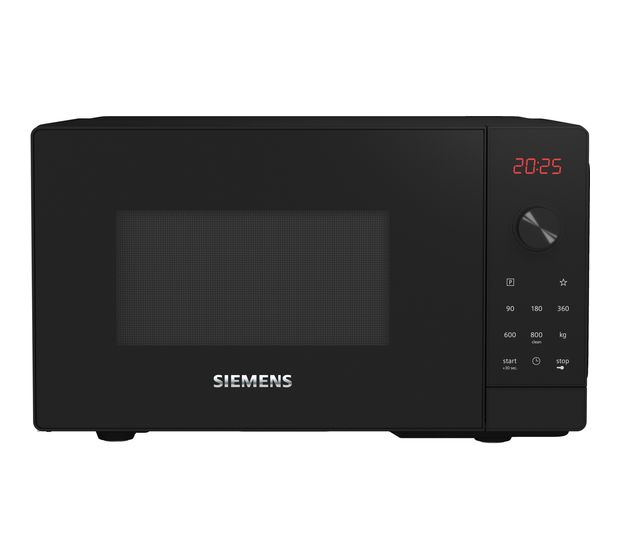 Siemens iQ300 FF023LMB2 Freistehende Mikrowelle 800 W Größe: klein 5 Stufen  (Schwarz) f&uuml;r 130,99 Euro