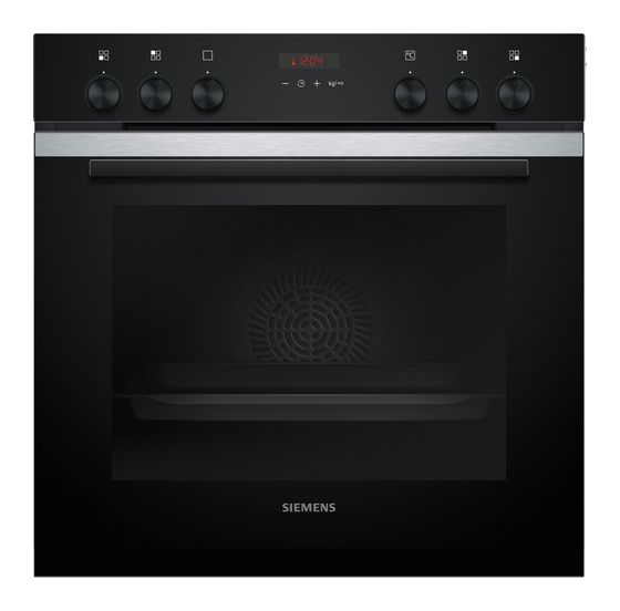 Siemens iQ300 HE273ABS3 Einbauherd (ohne Kochfeld) groß EEK: A+ AutoClean f&uuml;r 677,00 Euro