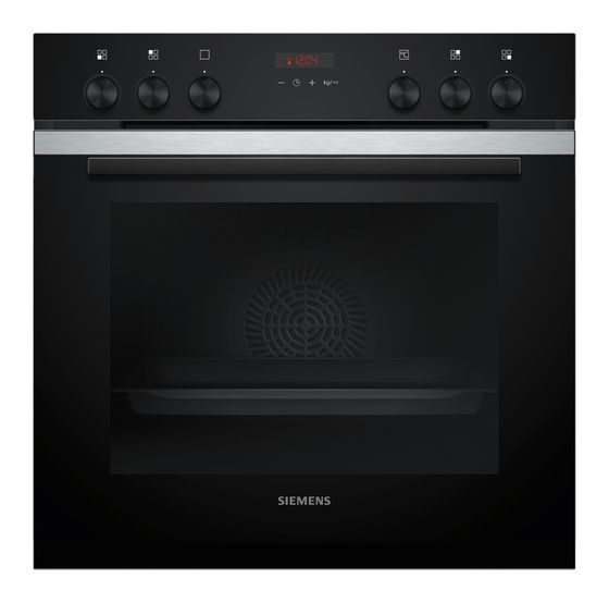 Siemens iQ300 HE273ABS4 Einbauherd (ohne Kochfeld) groß EEK: A+ AutoClean f&uuml;r 723,00 Euro