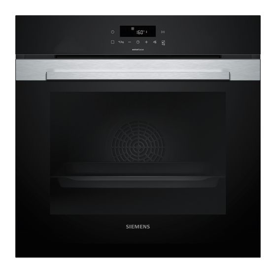 Siemens iQ300 HQ372G0S3 Einbaubackofen groß Dampfgaren AutoClean f&uuml;r 747,00 Euro