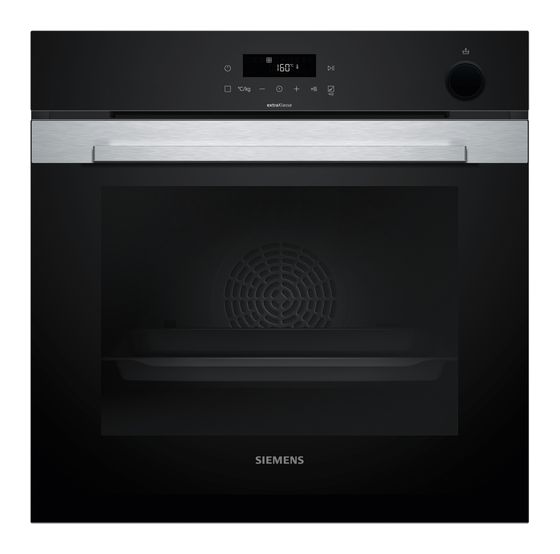 Siemens iQ300 HR372G0S3 Einbaubackofen groß Dampfgaren AutoClean f&uuml;r 849,00 Euro