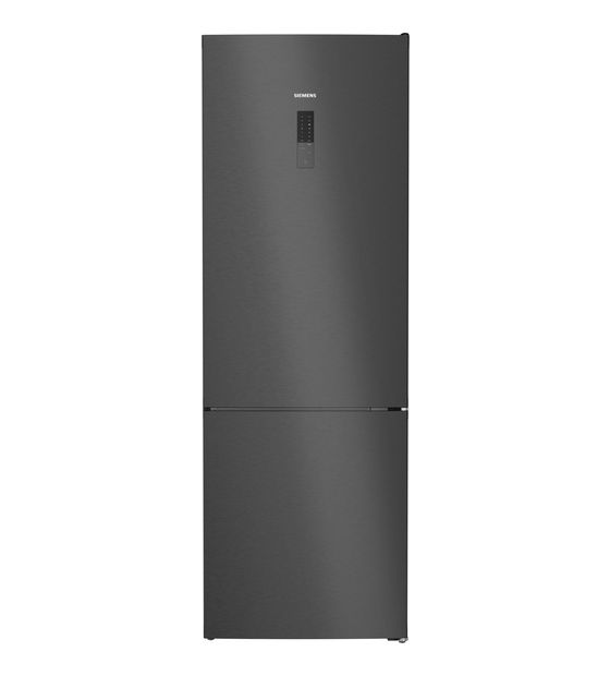 Siemens iQ300 KG49NXXCF 311 l / 129 l Kühl-Gefrierkombi freistehend NoFrost 178 kWh Jahr  (Schwarz, Edelstahl) f&uuml;r 1.138,00 Euro