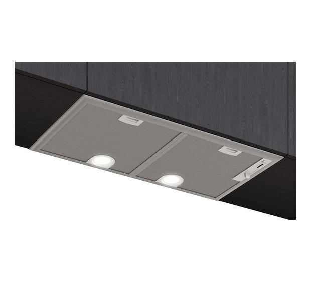 Siemens iQ300 LB75566 Lüfterbaustein Abluft/Umluft Dunstabzugshaube/Esse Einbau 73 cm (Metallisch, Silber) f&uuml;r 312,00 Euro
