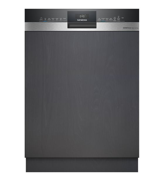 Siemens iQ300 SN53ES02BD 60 cm Geschirrspüler teilintegriert (ohne Front) Sehr leise 13 Maßgedecke aquaStop Funktion Wärmetauscher f&uuml;r 769,00 Euro
