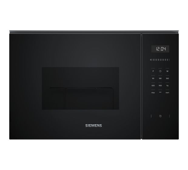 Siemens iQ500 BE555LMB1 Einbau-Mikrowelle 900 W Größe: mittel 5 Stufen Grill (Schwarz) f&uuml;r 337,00 Euro
