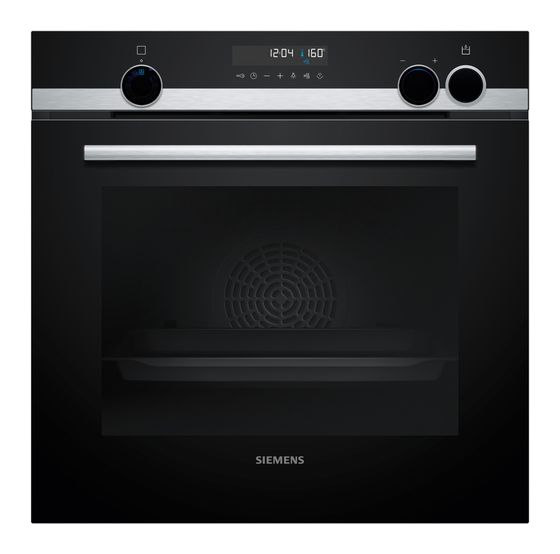 Siemens iQ500 HR578GFS7F Einbaubackofen groß Dampfgaren AutoClean f&uuml;r 954,00 Euro