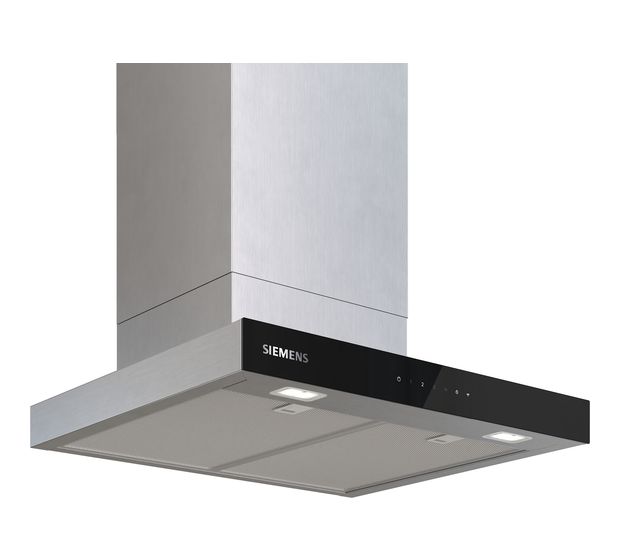 Siemens iQ500 LC67BDN30 Abluft/Umluft Dunstabzugshaube/Esse Wand 60 cm (Schwarz, Edelstahl) f&uuml;r 557,00 Euro