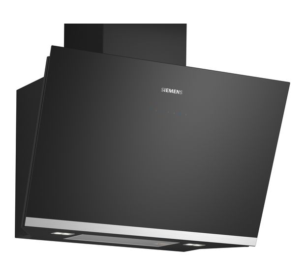 Siemens iQ500 LC81KAN60 Abluft/Umluft Dunstabzugshaube/Esse Wand 80 cm (Schwarz, Edelstahl) f&uuml;r 648,00 Euro