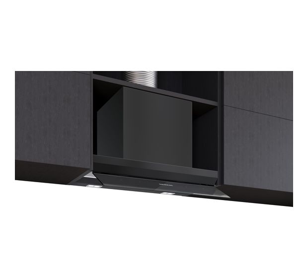 Siemens iQ500 LJ67BDP60 Abluft/Umluft Dunstabzugshaube/Esse Einbau 60 cm (Schwarz) f&uuml;r 604,00 Euro