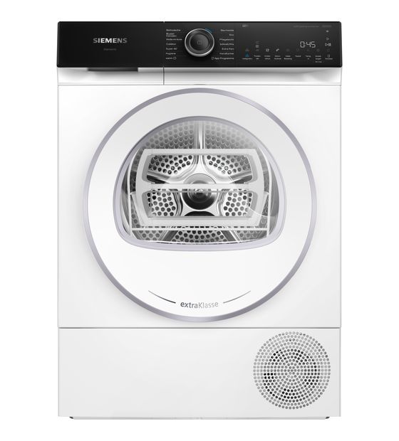 Siemens iQ500 WQ45H2B90 Wärmepumpen Trockner Frontlader AutoClean f&uuml;r 912,00 Euro