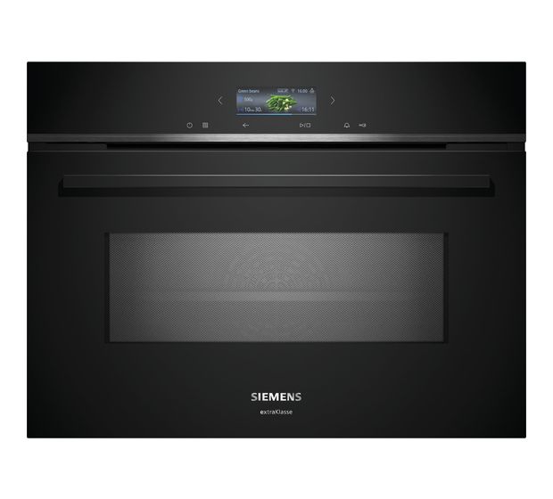 Siemens iQ700 CM724G1B3 Einbaubackofen kompakt AutoClean Mikrowelle f&uuml;r 1.399,00 Euro