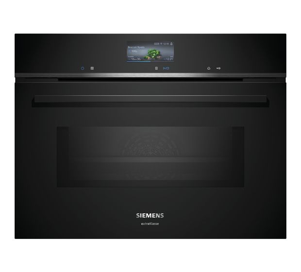 Siemens iQ700 CM776GMB1F Einbaubackofen kompakt AutoClean Mikrowelle f&uuml;r 1.687,00 Euro