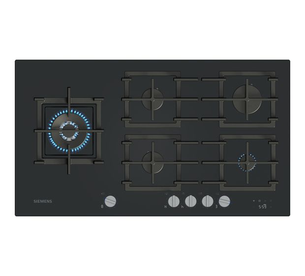 Siemens iQ700 ER9A6SH40 autarkes 90 cm Gaskochfeld Kochfeld/Herdplatte 5 Zone(n) f&uuml;r 911,00 Euro