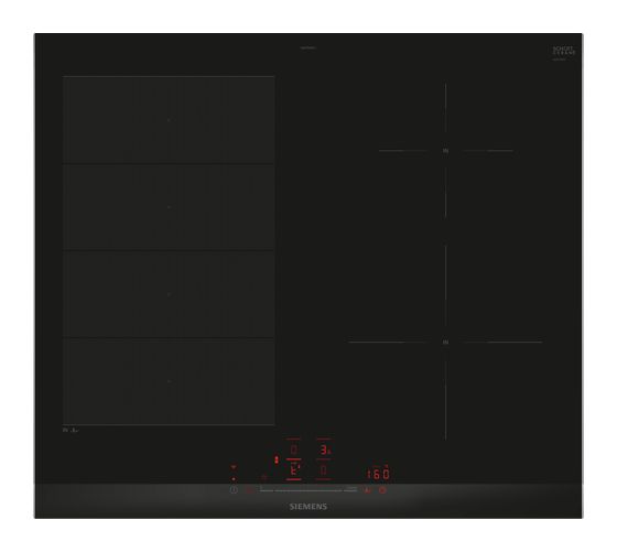 Siemens iQ700 EX675HEC1E autarkes 60 cm Induktions Kochfeld/Herdplatte 4 Zone(n) f&uuml;r 648,00 Euro