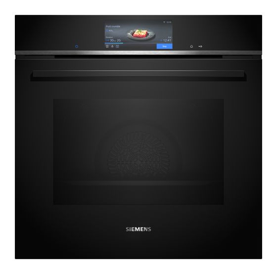 Siemens iQ700 HB778G3B1 Einbaubackofen groß AutoClean f&uuml;r 1.082,00 Euro