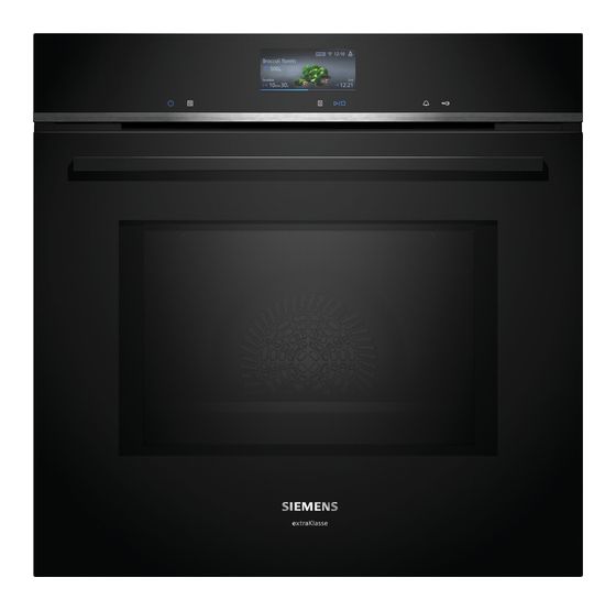 Siemens iQ700 HM776GNB1F Einbaubackofen groß AutoClean Mikrowelle f&uuml;r 1.699,00 Euro