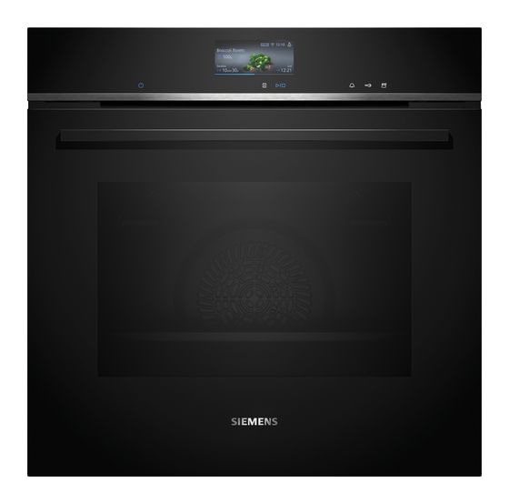 Siemens iQ700 HR736G1B1 Einbaubackofen groß Dampfgaren AutoClean f&uuml;r 1.109,00 Euro