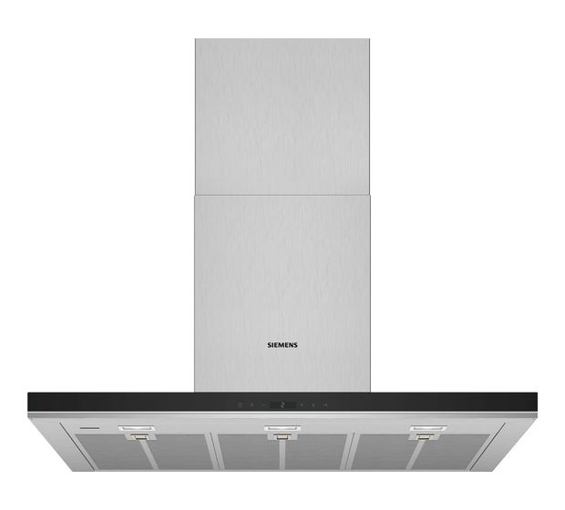 Siemens iQ700 LC91BUR50 Abluft/Umluft Dunstabzugshaube/Esse Wand 90 cm (Edelstahl) f&uuml;r 1.214,00 Euro