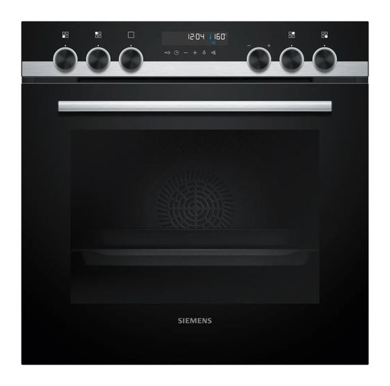Siemens PQ521IA03 (HE578GBS4 + EI645CFB6E) Herdset groß AutoClean activeClean mit 60 cm Induktions Kochfeld f&uuml;r 1.107,00 Euro
