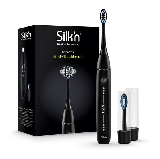 Silk'n SonicYou Schall-Zahnbürste für Erwachsene 300 h  (Schwarz) f&uuml;r 59,49 Euro
