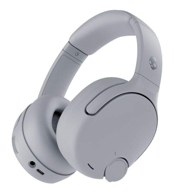 Skullcandy Crusher 720 Over Ear Bluetooth Kopfhörer kabelgebunden&kabellos 65 h Laufzeit USB Typ-C  (Grau) f&uuml;r 178,99 Euro
