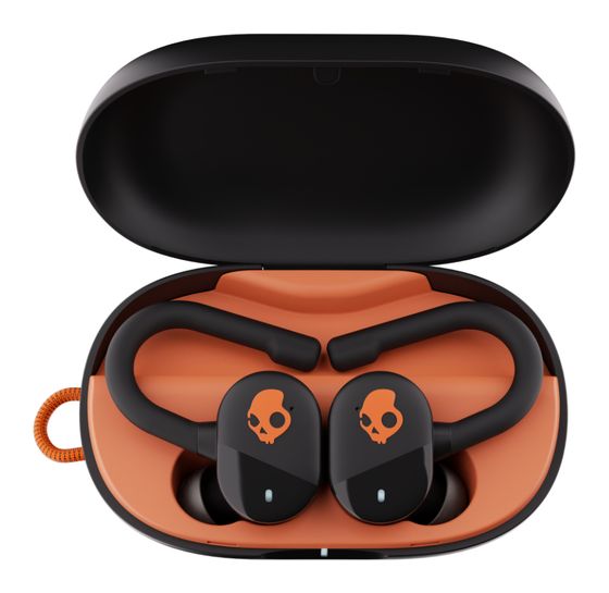 Skullcandy Push Play Active In-Ear Bluetooth Kopfhörer kabellos  (Schwarz, Orange) f&uuml;r 51,99 Euro