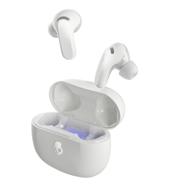 Skullcandy Rail ANC In-Ear Bluetooth Kopfhörer Kabellos TWS 38 h Laufzeit  (Weiß) f&uuml;r 63,49 Euro
