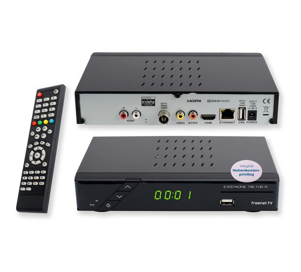 Sky Vision 740HD IR EasyOne Full HD Single Kabel-Receiver f&uuml;r 37,99 Euro