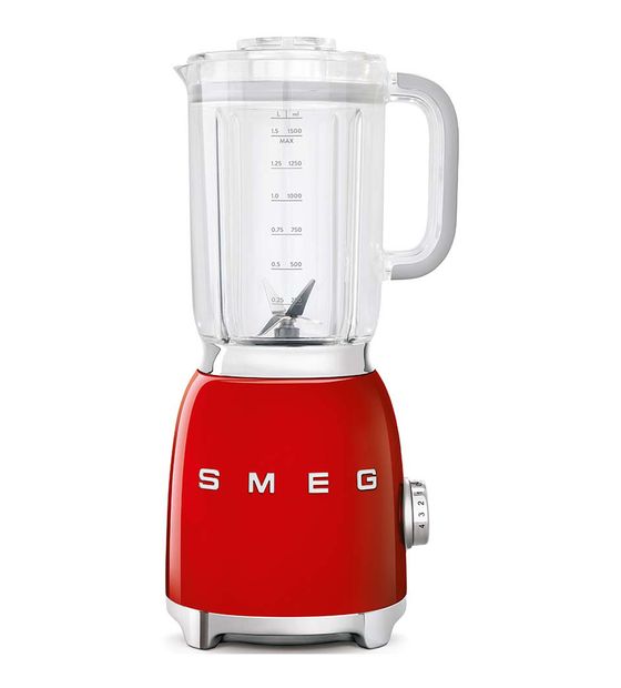 Smeg BLF01RDEU Standmixer 800 W 4 Stufen  (Rot) f&uuml;r 202,99 Euro
