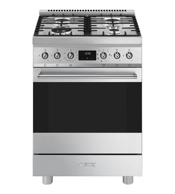 Smeg C6GMXD2 Freistehender Herd Elektro groß Vapor Clean mit Gaskochfeld Kochfeld f&uuml;r 1.473,00 Euro