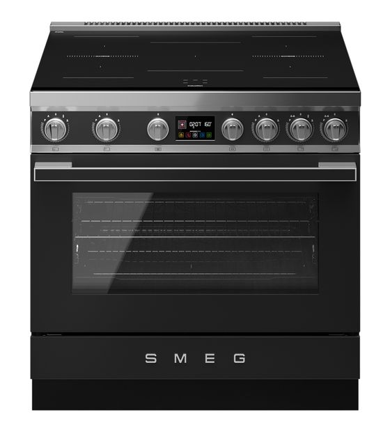 Smeg CPF90I1PAN2 Freistehender Herd Elektro 105 l 10 Beheizungsarten Vapor Clean mit Induktions Kochfeld f&uuml;r 5.999,00 Euro