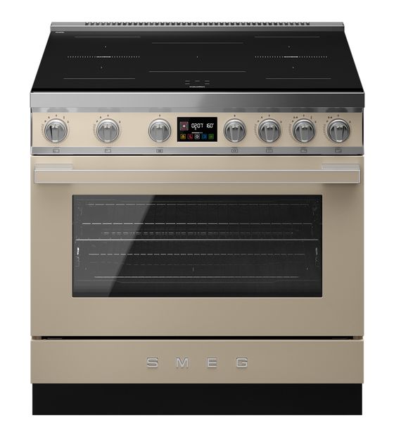 Smeg CPF90I1PML2 Freistehender Herd Elektro 105 l 10 Beheizungsarten Vapor Clean mit Induktions Kochfeld f&uuml;r 6.499,00 Euro