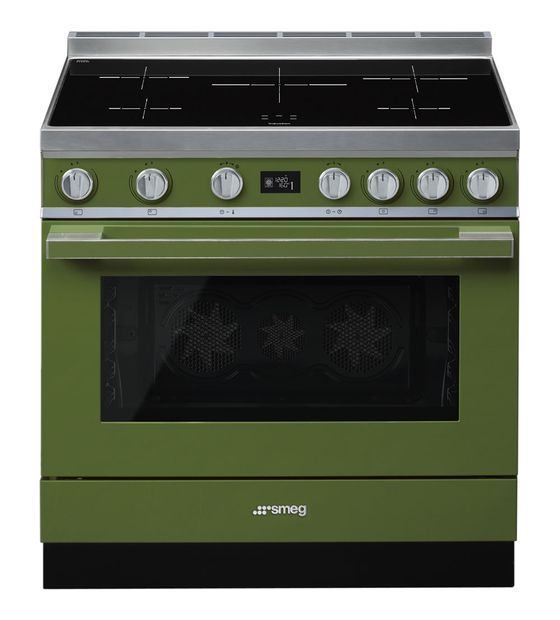 Smeg CPF9IPOG Freistehender Herd Elektro 115 l 10 Beheizungsarten AutoClean mit Induktions Kochfeld f&uuml;r 4.437,00 Euro
