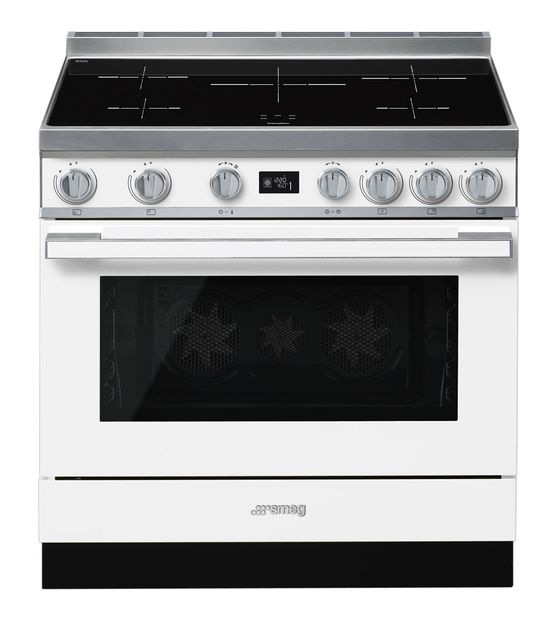 Smeg CPF9IPWH Freistehender Herd Elektro 115 l 10 Beheizungsarten AutoClean mit Induktions Kochfeld f&uuml;r 4.437,00 Euro