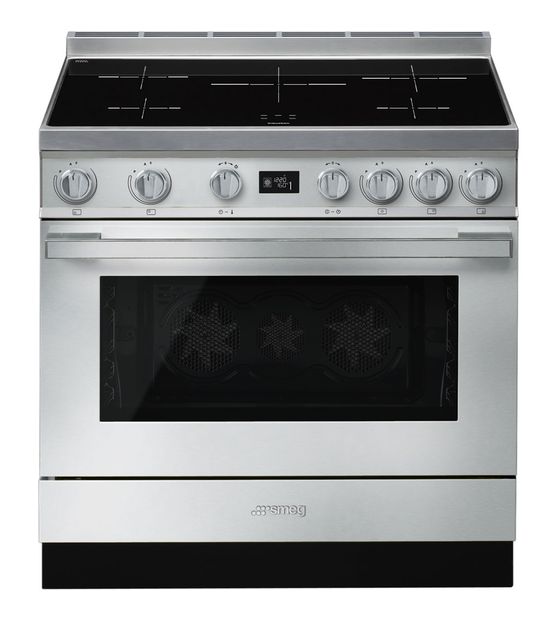 Smeg CPF9IPX Freistehender Herd Elektro 115 l 10 Beheizungsarten AutoClean mit Induktions Kochfeld f&uuml;r 4.437,00 Euro