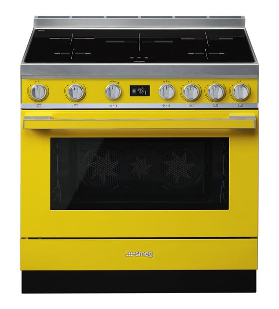 Smeg CPF9IPYW Freistehender Herd Elektro 115 l 10 Beheizungsarten AutoClean mit Induktions Kochfeld f&uuml;r 4.437,00 Euro