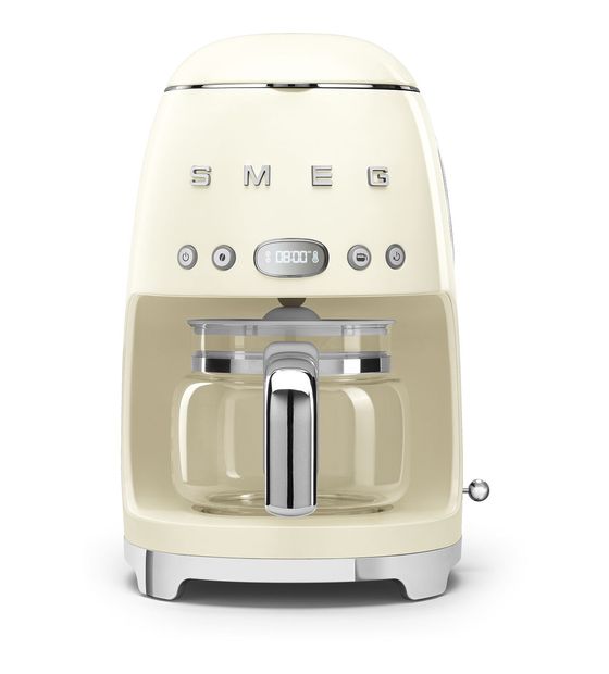 Smeg DCF02CREU 10 Tassen Filterkaffeemaschine 1,4 l  (Cremefarben) f&uuml;r 154,99 Euro