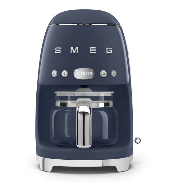 Smeg DCF02NBEU 10 Tassen Filterkaffeemaschine 1,4 l  (Blau, Navy) f&uuml;r 166,99 Euro