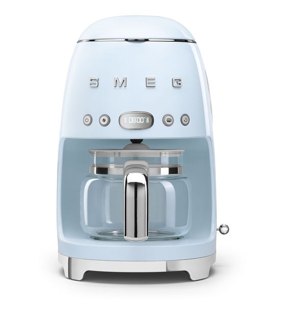 Smeg DCF02PBEU 10 Tassen Filterkaffeemaschine 1,4 l  (Blau) f&uuml;r 166,99 Euro