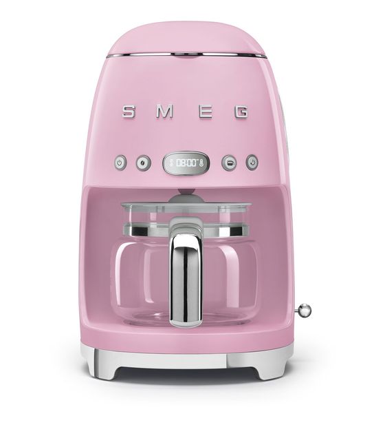 Smeg DCF02PKEU 10 Tassen Filterkaffeemaschine 1,4 l  (Pink) f&uuml;r 161,99 Euro