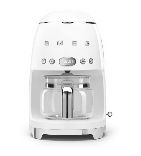 Smeg DCF02WHEU 10 Tassen Filterkaffeemaschine 1,4 l  (Weiß) f&uuml;r 154,99 Euro
