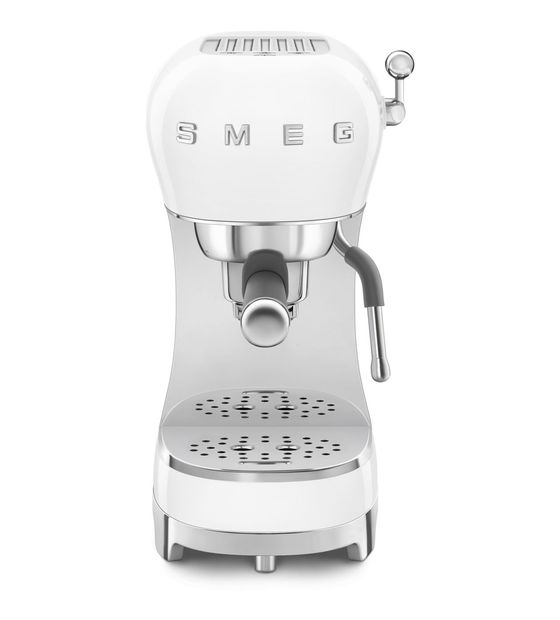 Smeg ECF02WHEU Siebträger Kaffeemaschine 15 bar 1350 W  (Weiß) f&uuml;r 301,00 Euro