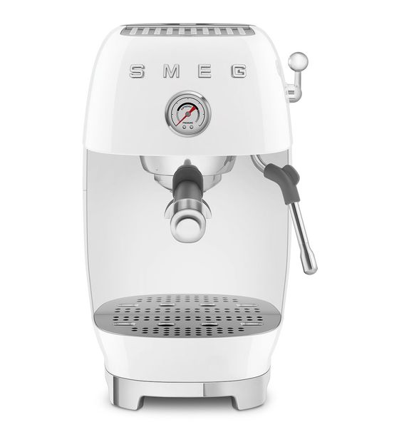 Smeg ECF03WHEU Siebträger Kaffeemaschine 15 bar 1480 W  (Weiß) f&uuml;r 458,00 Euro
