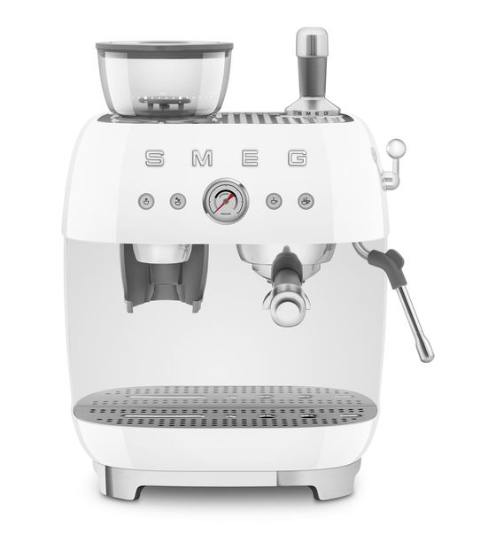 Smeg EGF03WHEU Siebträger Kaffeemaschine 15 bar 1650 W  (Weiß) f&uuml;r 728,00 Euro
