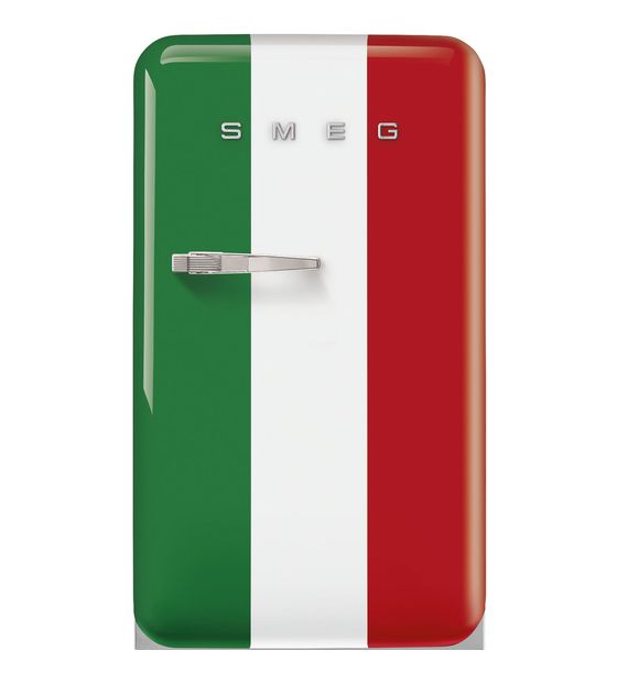 Smeg FAB10HRDIT6 135 l / 135 l Kühlschrank freistehend EEK: D 72 kWh Jahr  (Rot) f&uuml;r 1.078,00 Euro