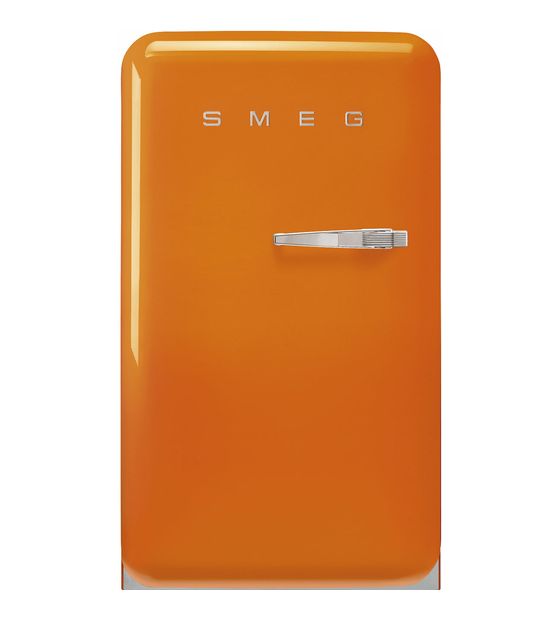 Smeg FAB10LOR6 122 l / 105 l Kühlschrank freistehend EEK: D 115 kWh Jahr  (Orange) f&uuml;r 891,00 Euro