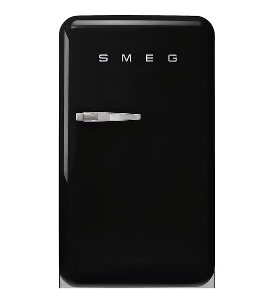 Smeg FAB10RBL6 122 l / 105 l Kühlschrank freistehend EEK: D 115 kWh Jahr  (Schwarz) f&uuml;r 891,00 Euro
