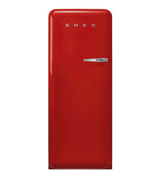 Smeg FAB28LRD6 270 l / 244 l Kühlschrank freistehend EEK: C 104 kWh Jahr  (Rot) f&uuml;r 1.186,00 Euro